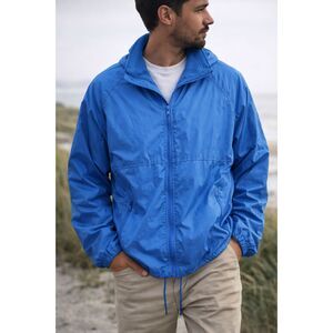 St. John’s Bay Blue Windbreaker Men’s/Ladies Medium Coastal Dadcore Normcore
